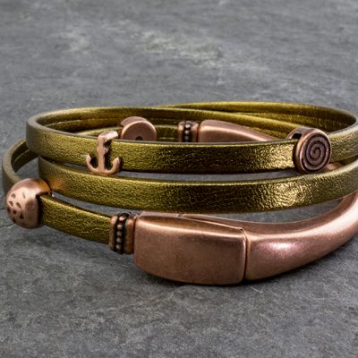Metallic Wrap Bracelet
